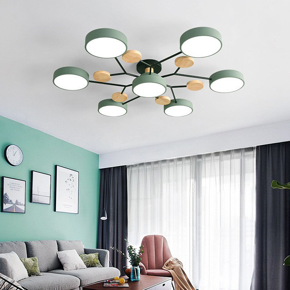 Flush Mount Ceiling Light Ring Design