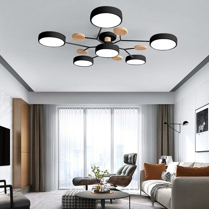 Flush Mount Ceiling Light Ring Design