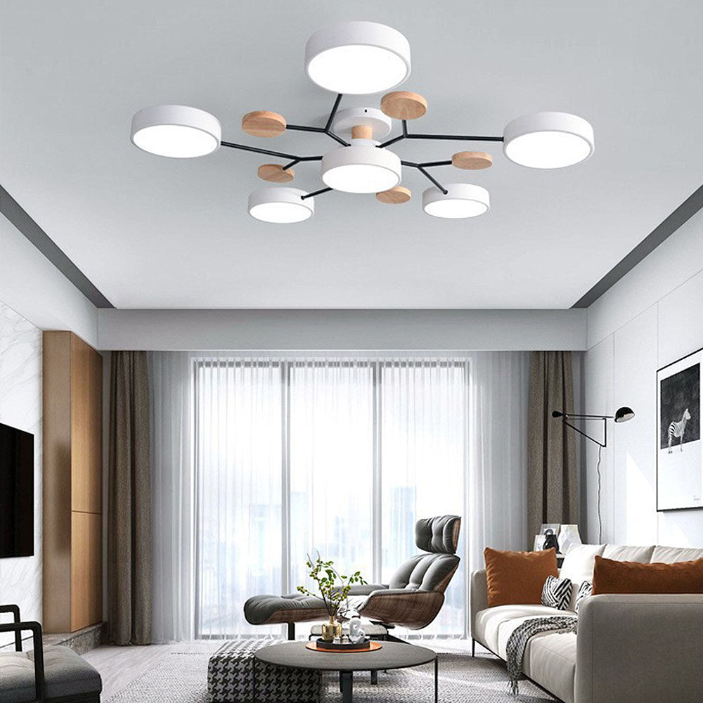 Flush Mount Ceiling Light Ring Design