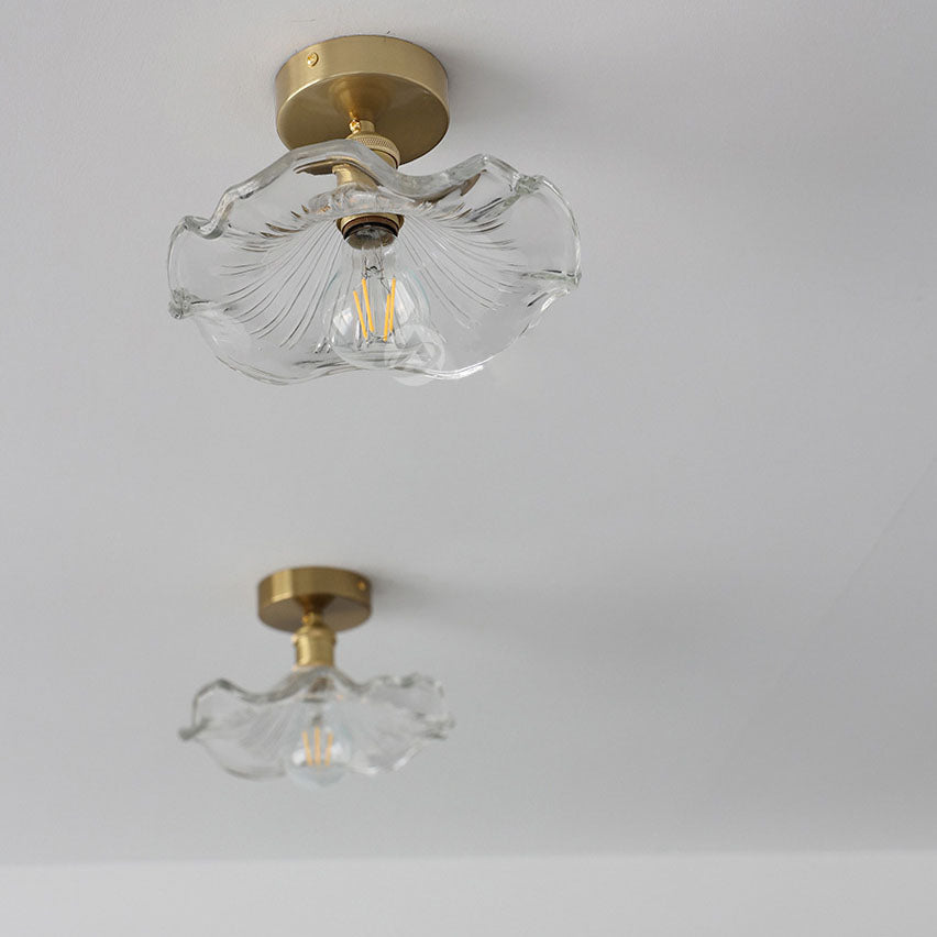 Flush Mount Petal-Shaped Ceiling Lamp