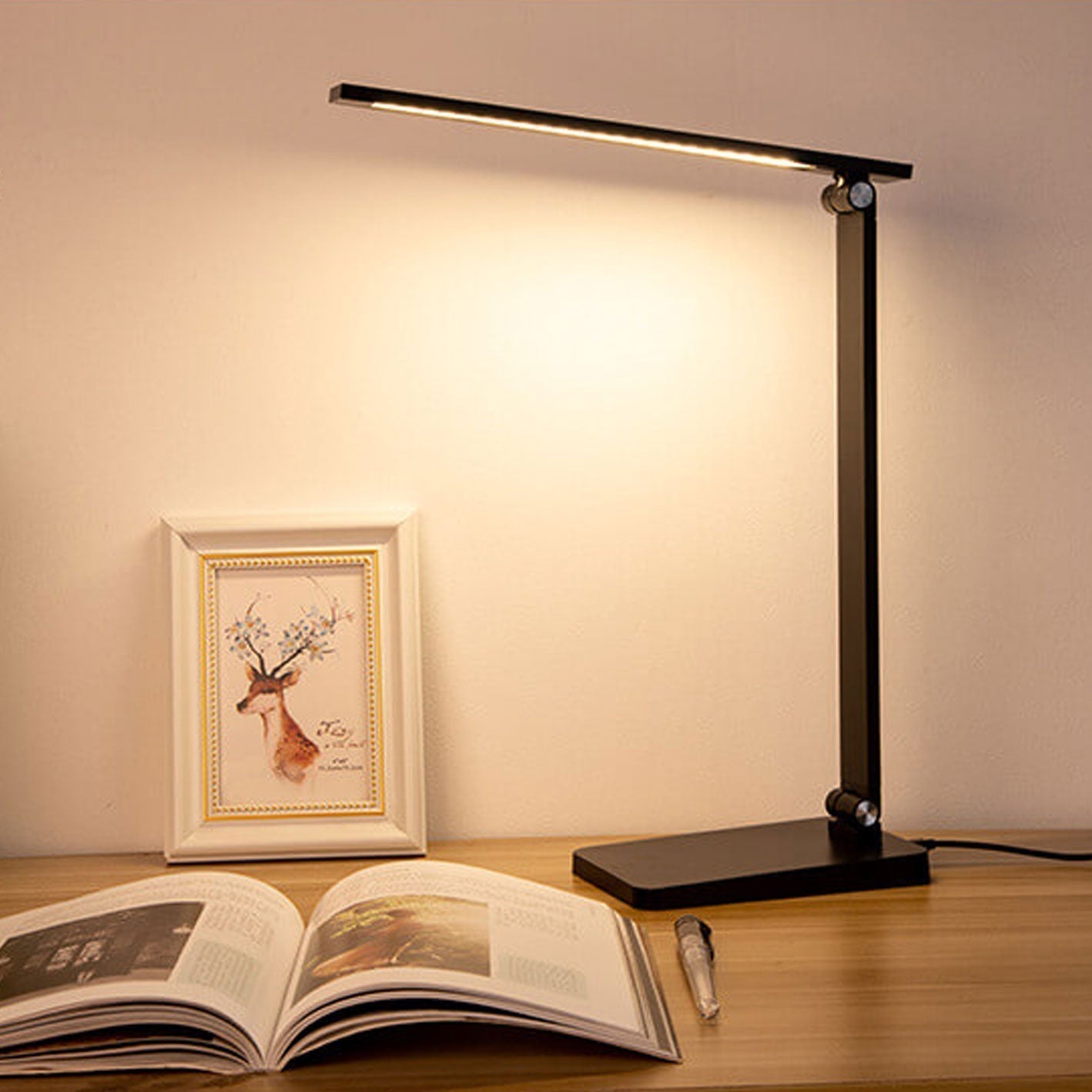 Adjustable Foldable Dimmer Desk Lamp