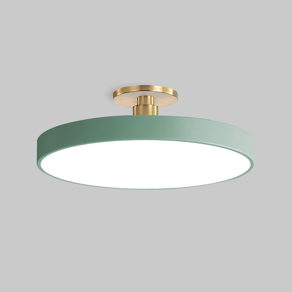 Semi Flush Ceiling Light Dimmable Lighting