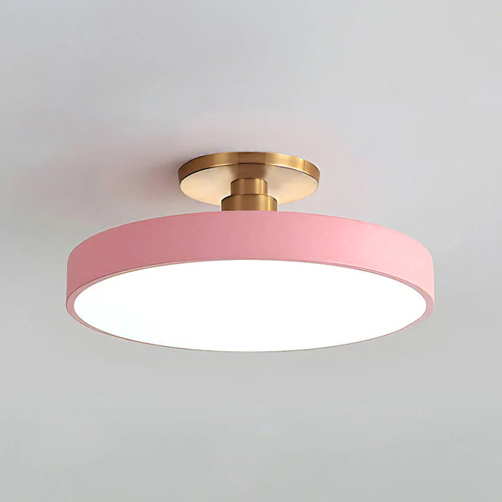 Semi Flush Ceiling Light Dimmable Lighting