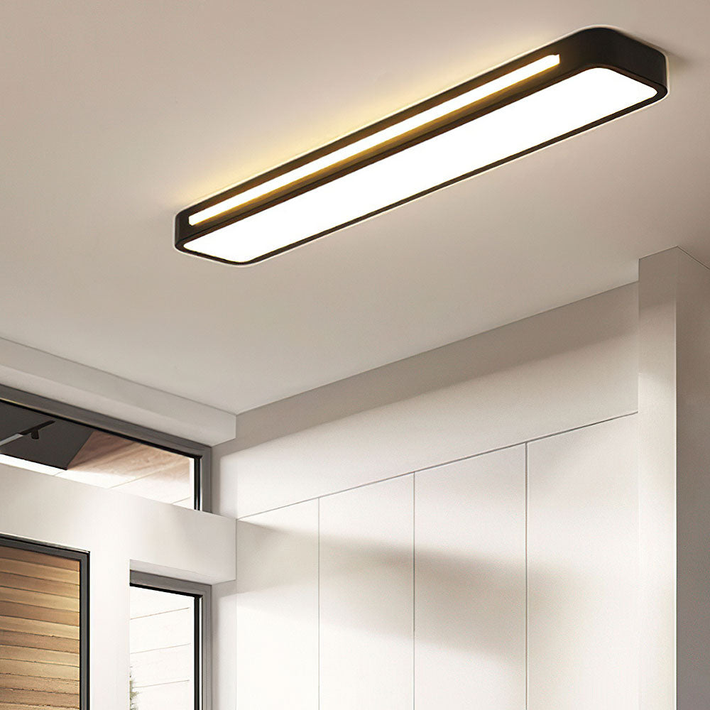 Flush Mount Rectangular Ceiling Light