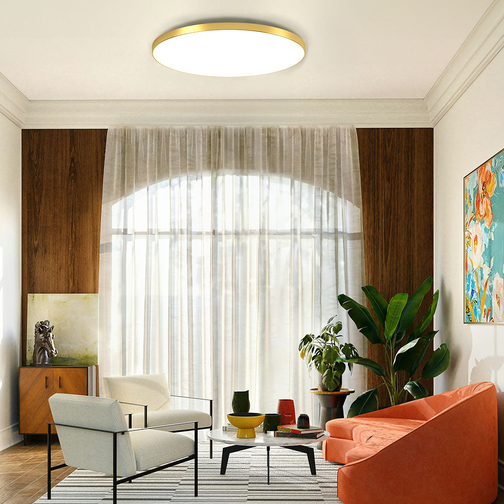 Flush Mount Round Ceiling Light