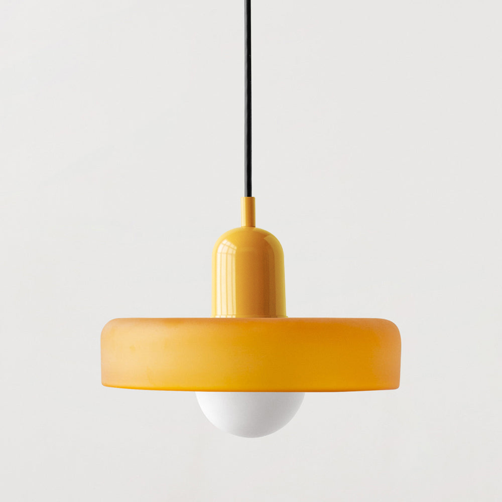 Linear Pendant Ceiling Light Glass Shade