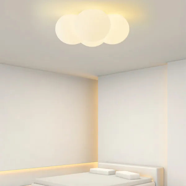 Decorative Cloud Flush Mount Ceiling Lamp
