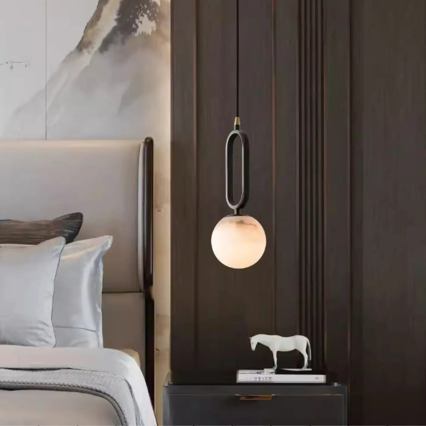 Adjustable Mounted Round Pendant Ceiling Light