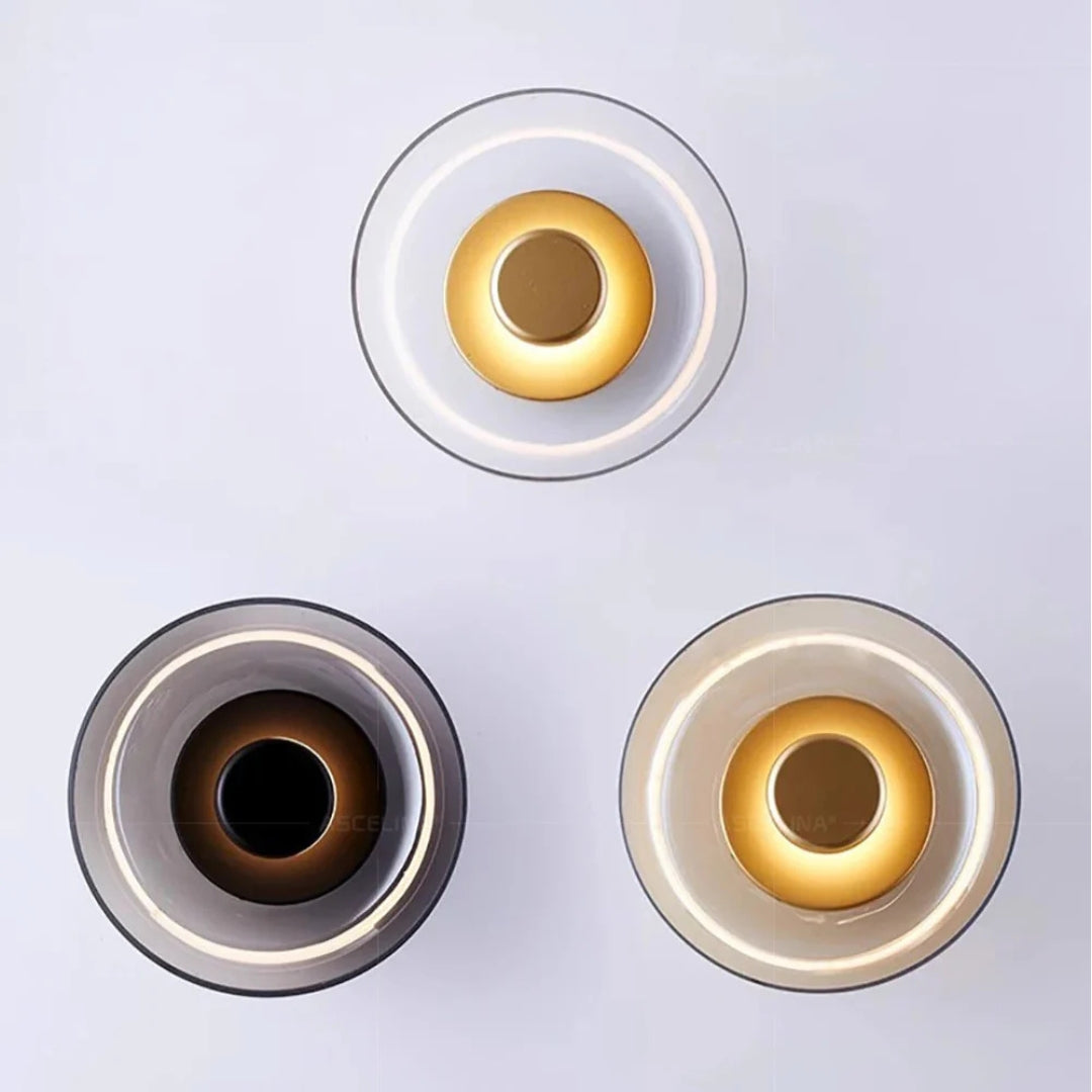 Hollow Round Flush Mount Wall Ceiling Light