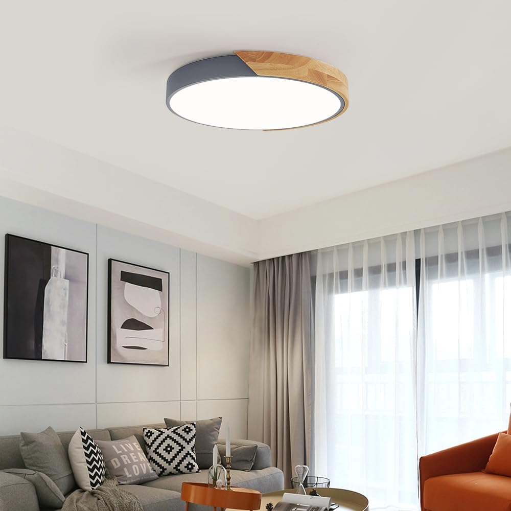 Low Profile Flush Mount Ceiling Light Dimmable Lighting