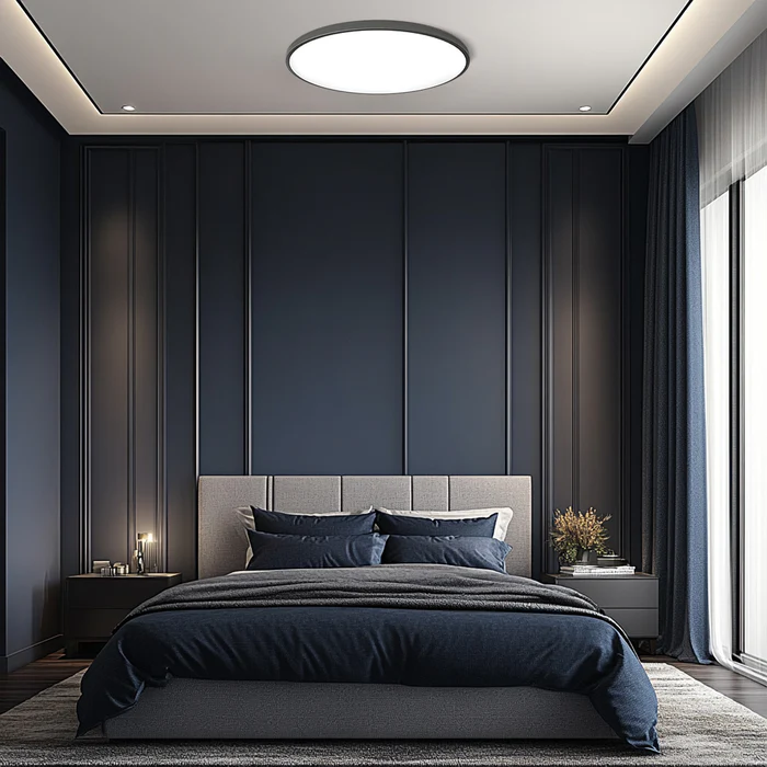 Flush Mount Round Ceiling Light