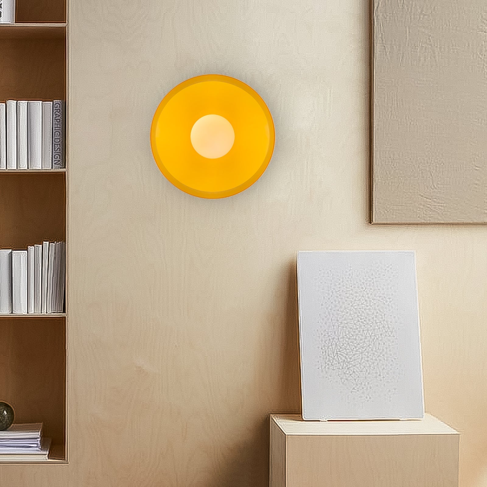 Surface Mounted Flush Mount Ceiling Light Glass Shade