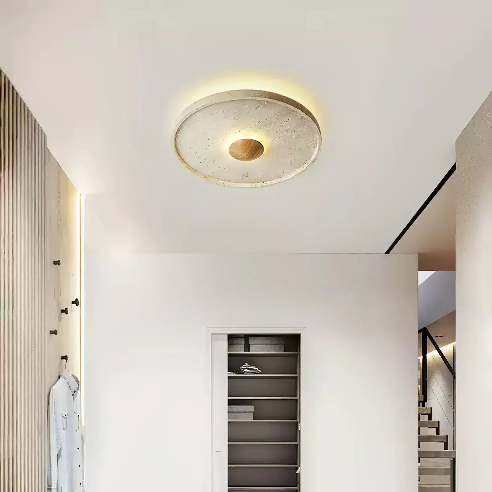 Flush Mount Ceiling Light Ring Structure
