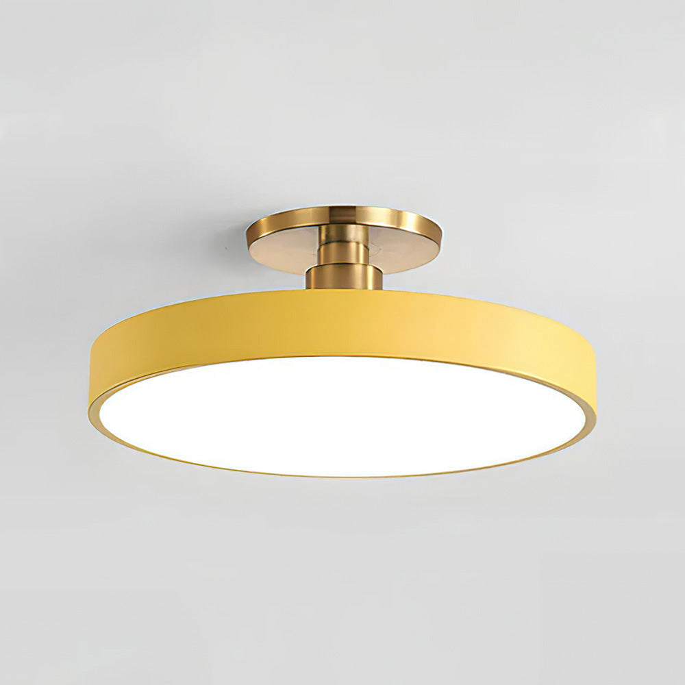 Semi Flush Ceiling Light Dimmable Lighting