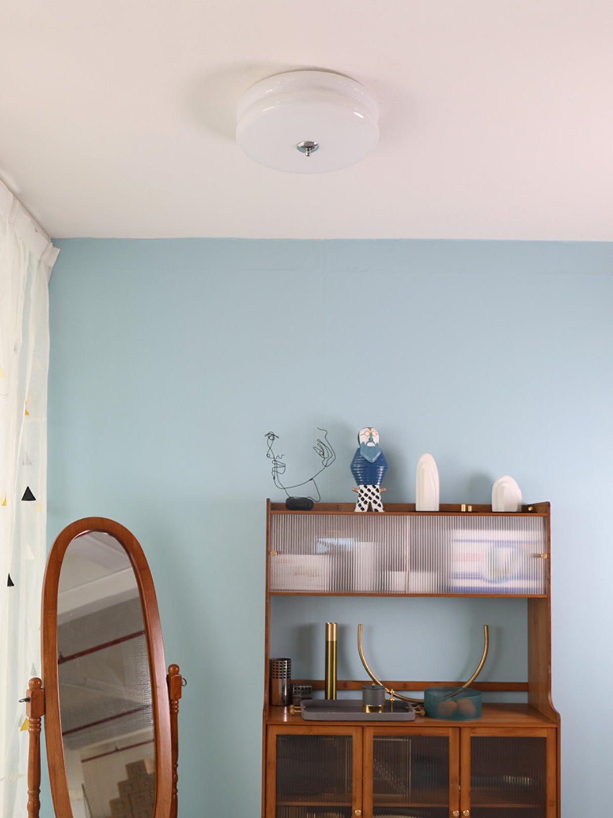 Flush Mount Dimmable Round Ceiling Light