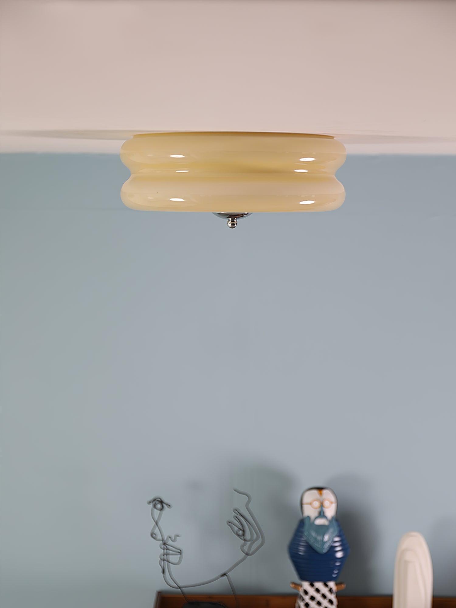 Flush Mount Dimmable Round Ceiling Light
