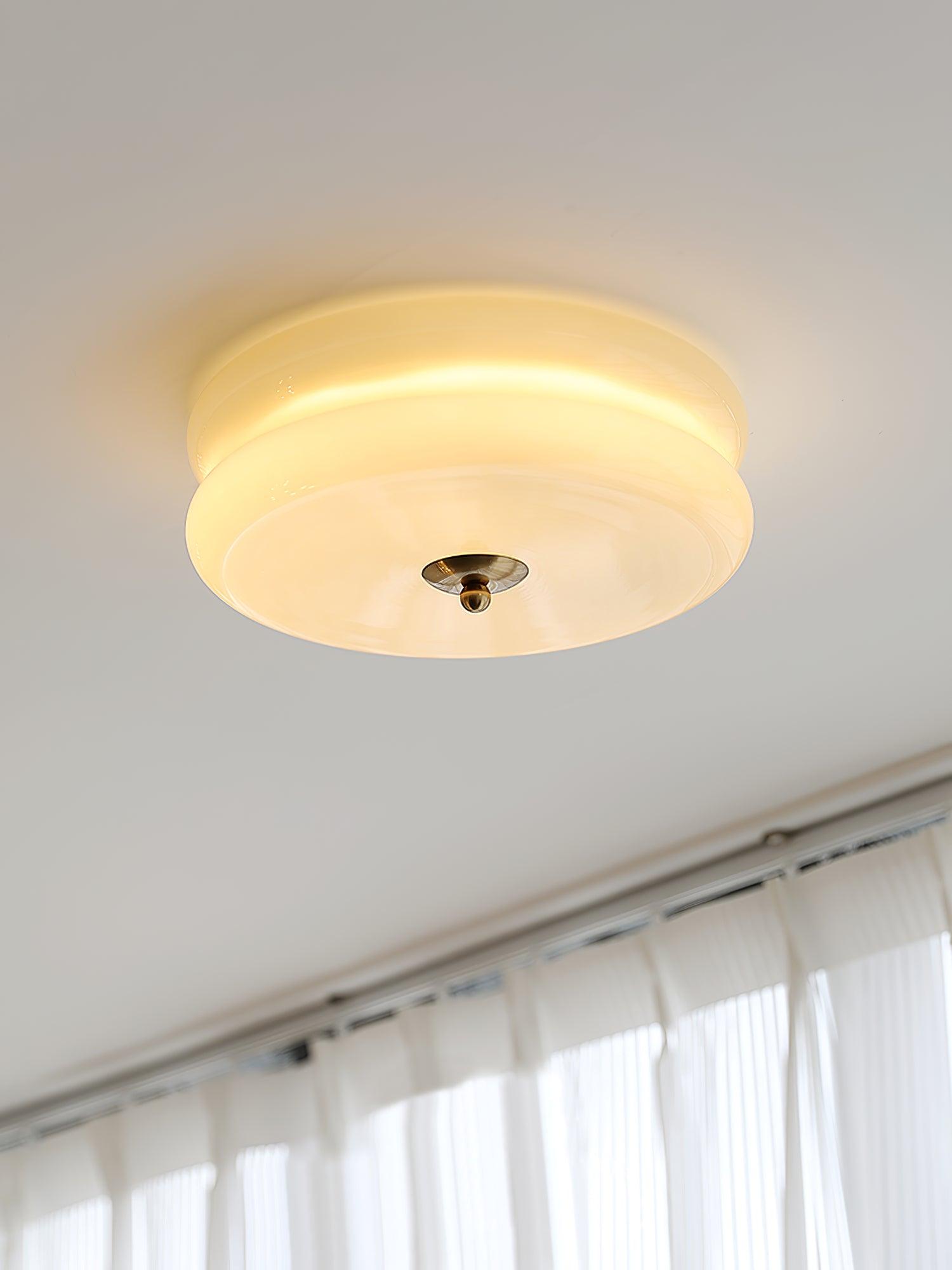 Flush Mount Dimmable Round Ceiling Light
