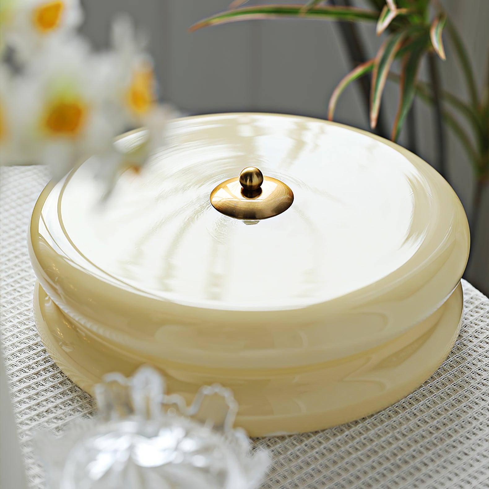 Flush Mount Dimmable Round Ceiling Light