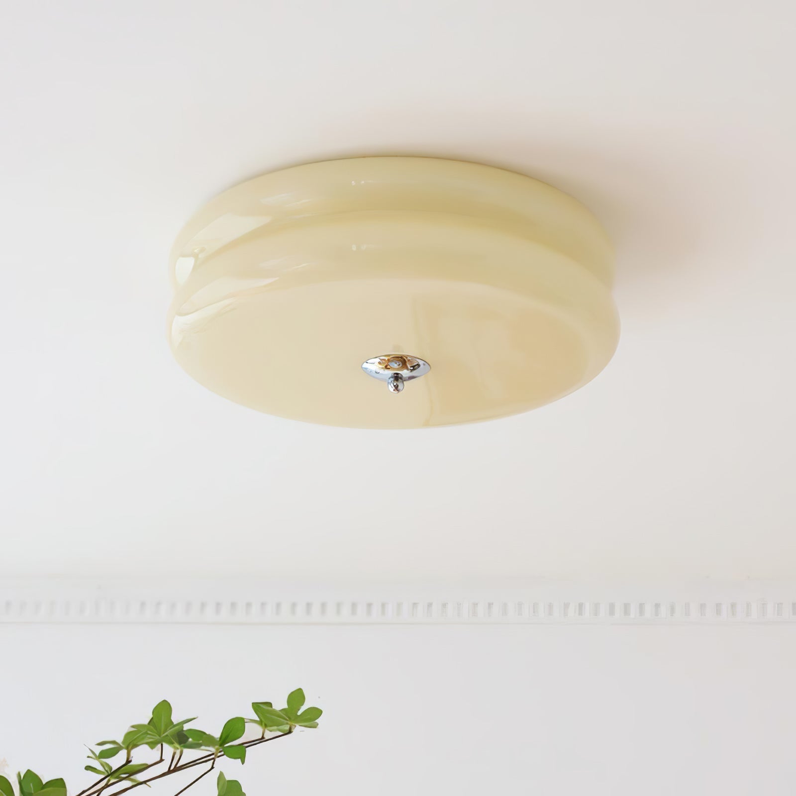 Flush Mount Dimmable Round Ceiling Light