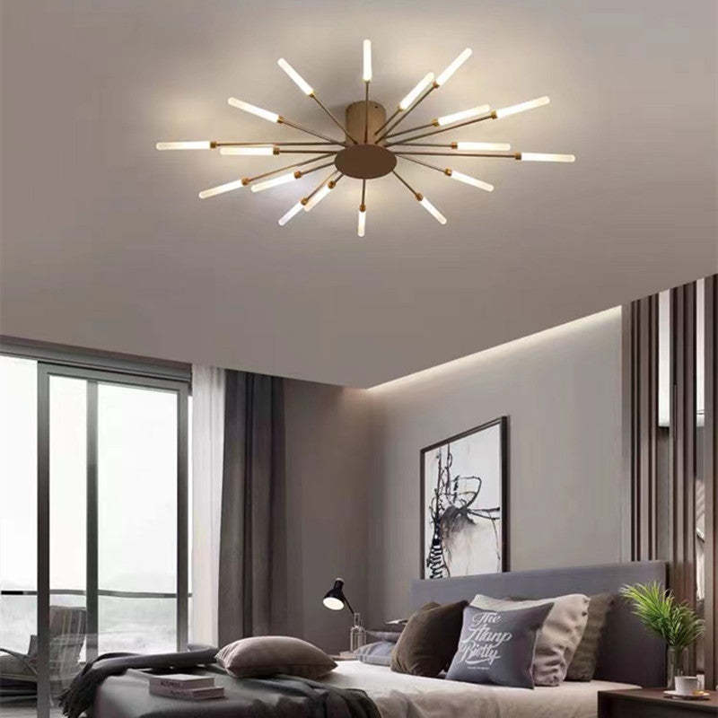 Starburst Radial Flush Mount Ceiling Lamp