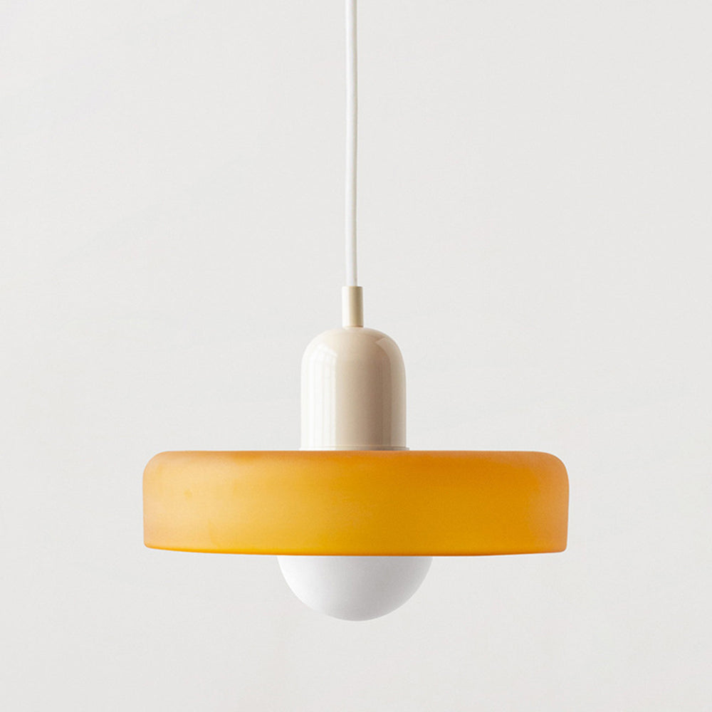 Twin Plate Shade Pendant Ceiling Lamp