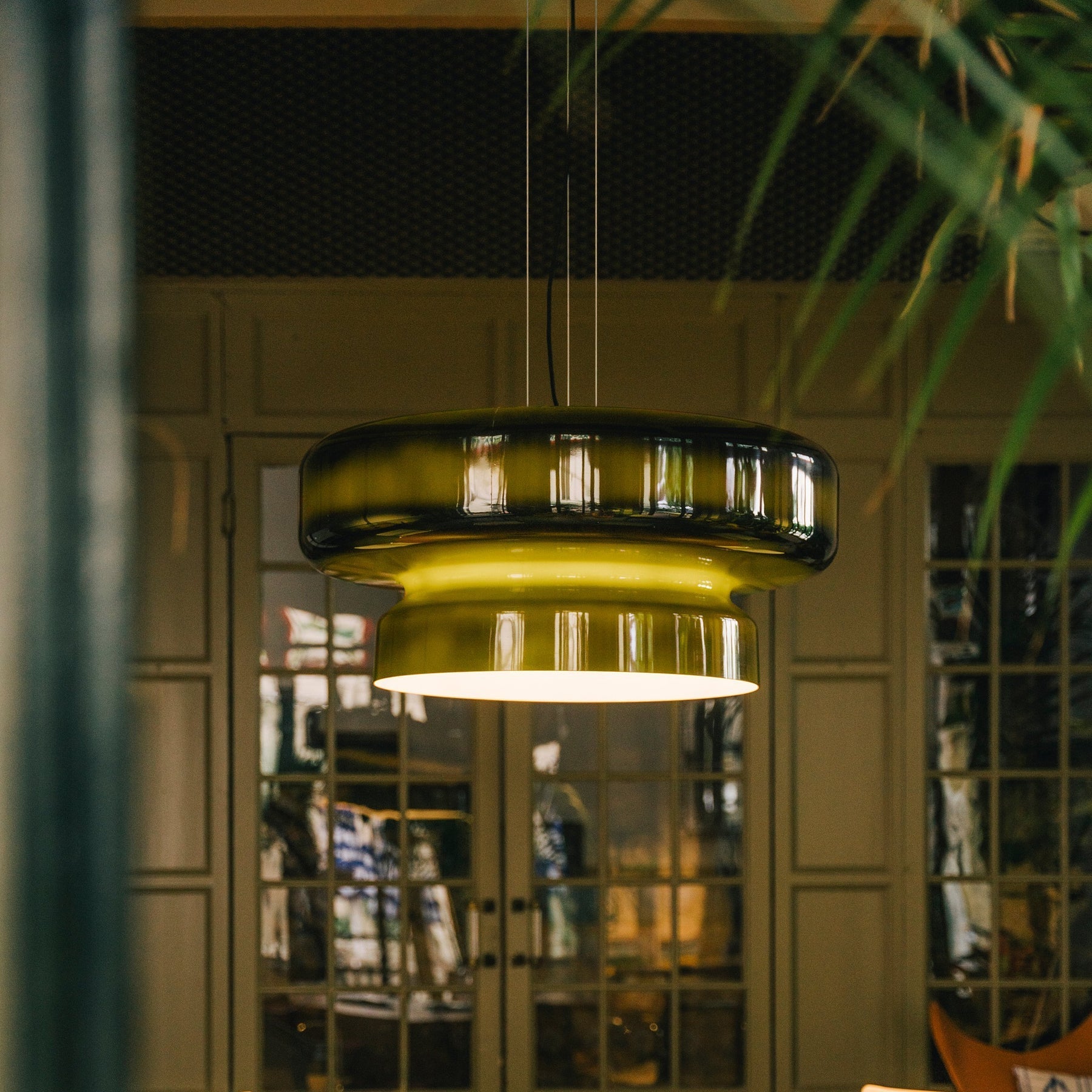 Linear Pendant Ceiling Light Adjustable Height