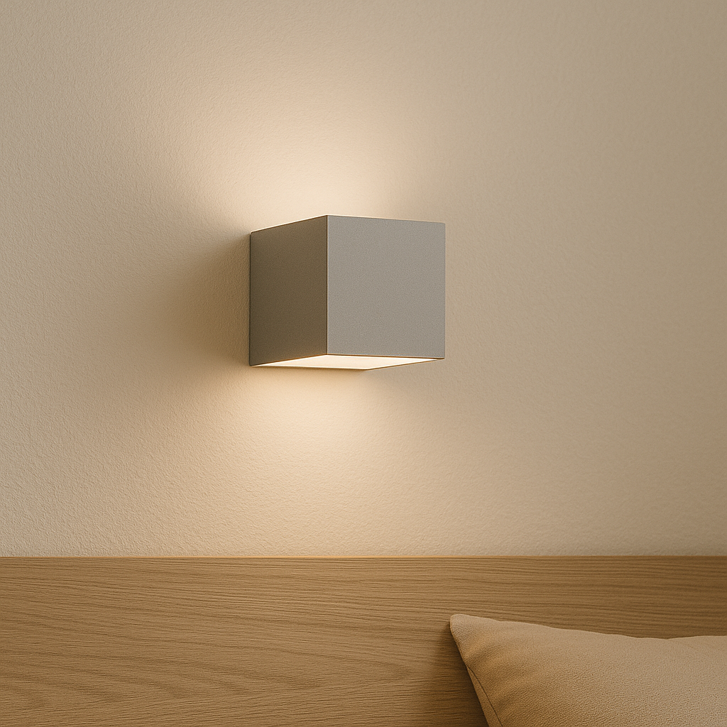 LED Cube Minimalist Wall Lamp
