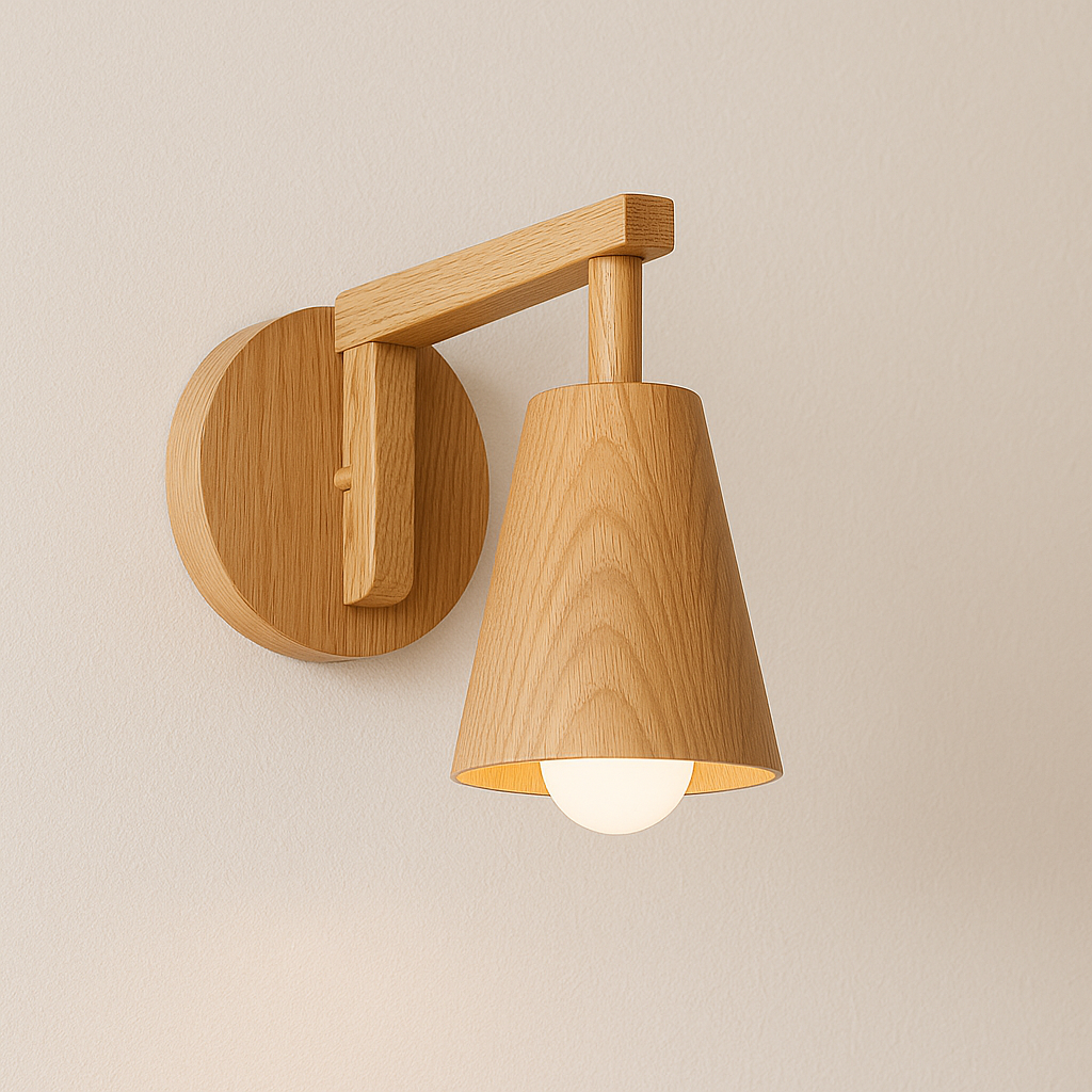 Nordic Oak Wall Light