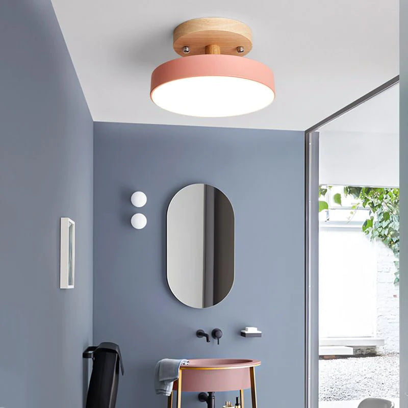 Circular Flush Mount Ceiling Light