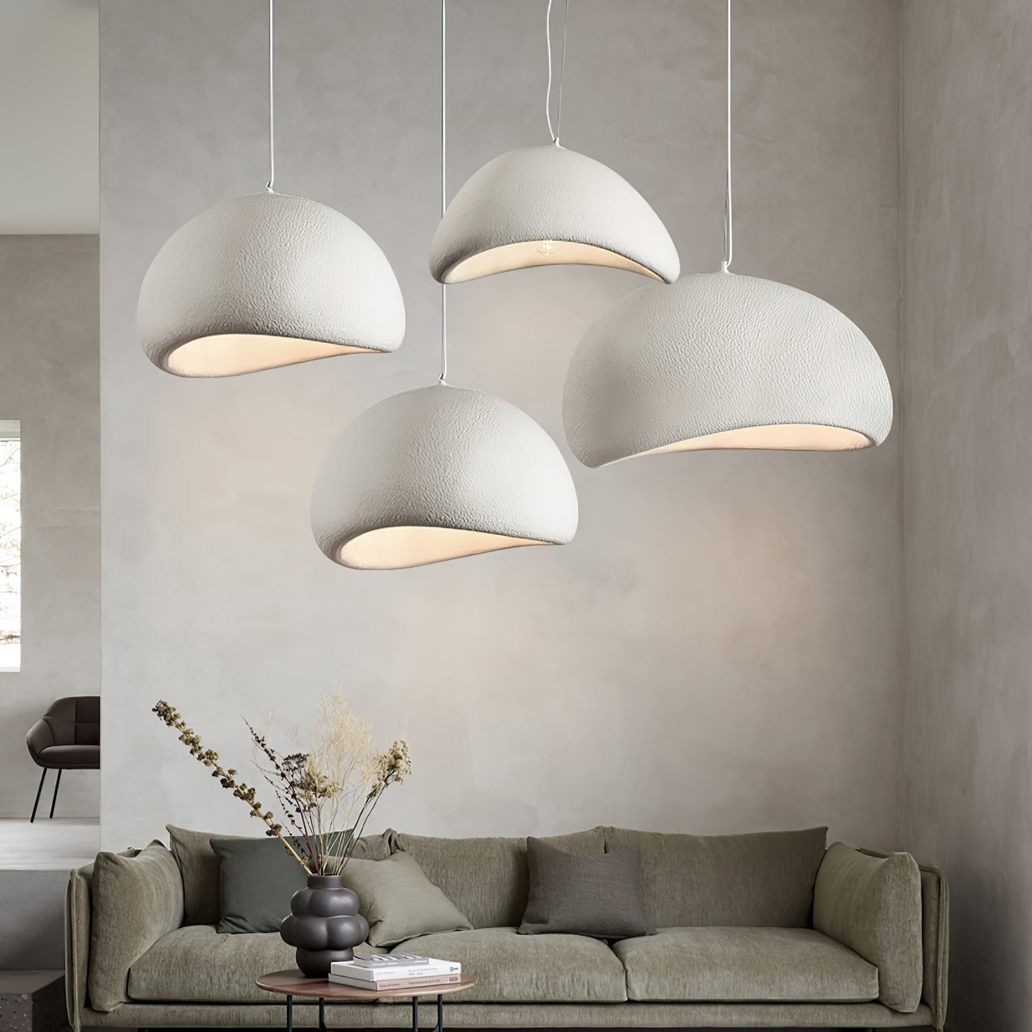 Textured Dome Pendant Ceiling Light