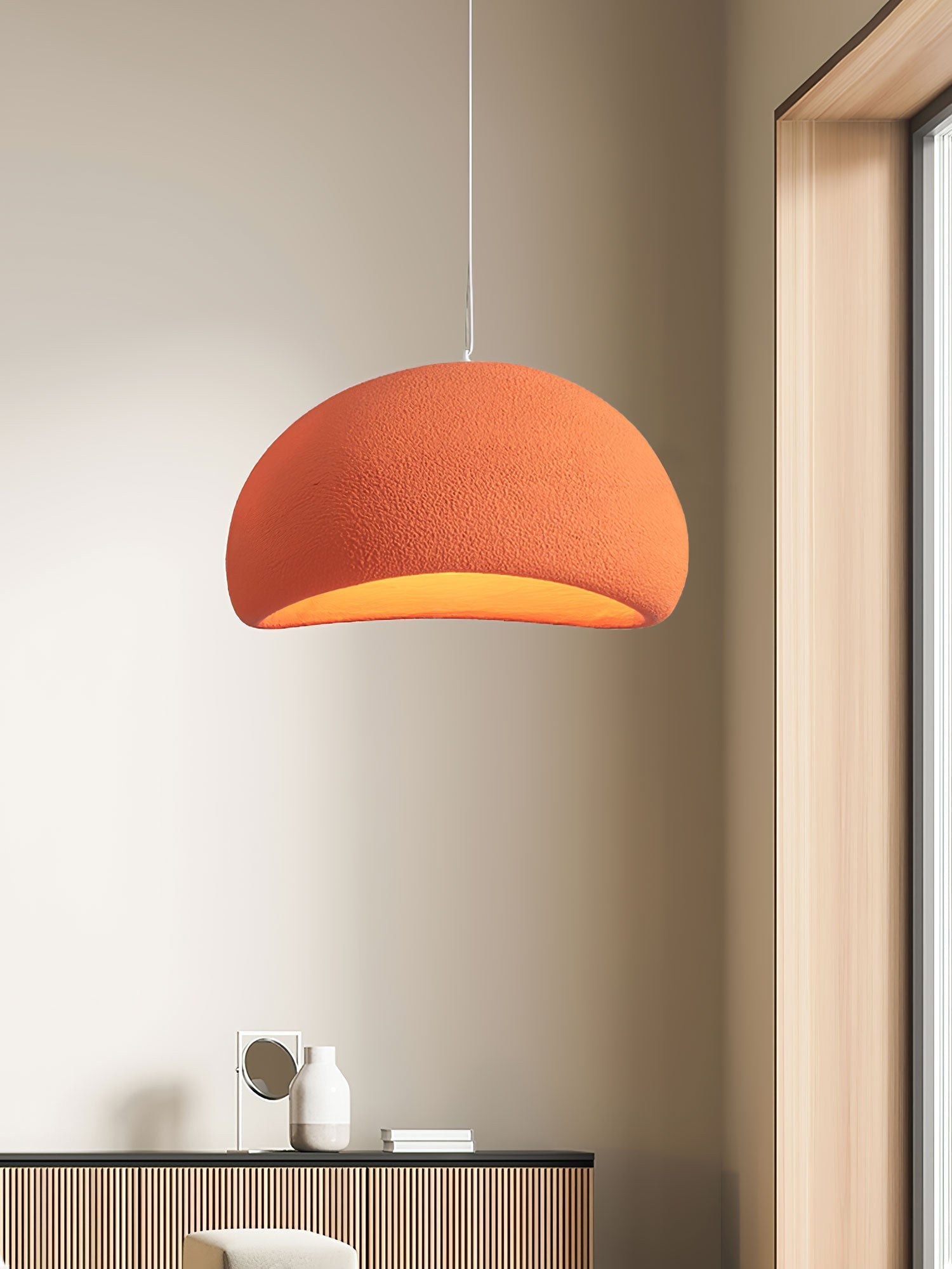 Textured Dome Pendant Ceiling Light