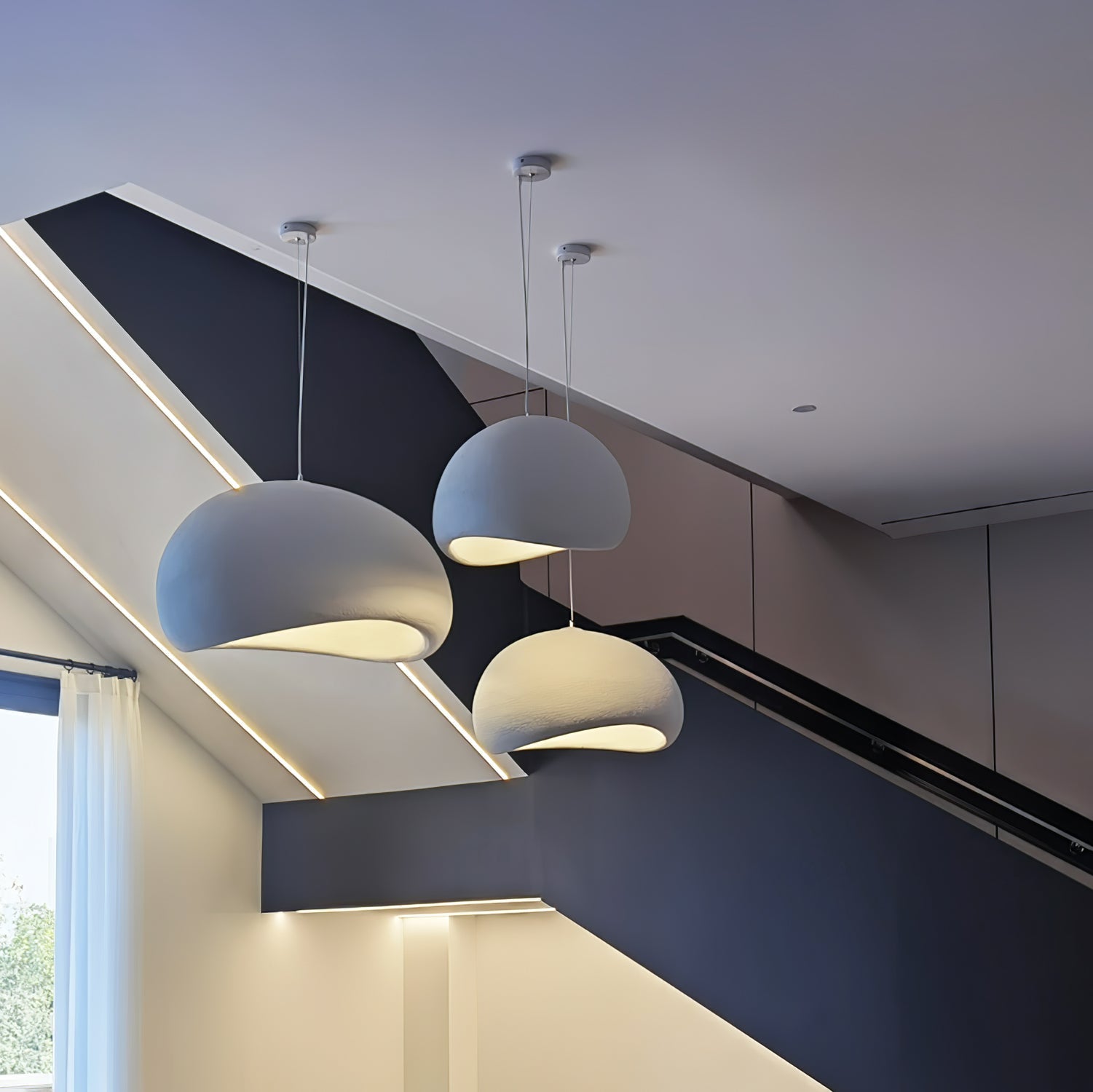 Textured Dome Pendant Ceiling Light