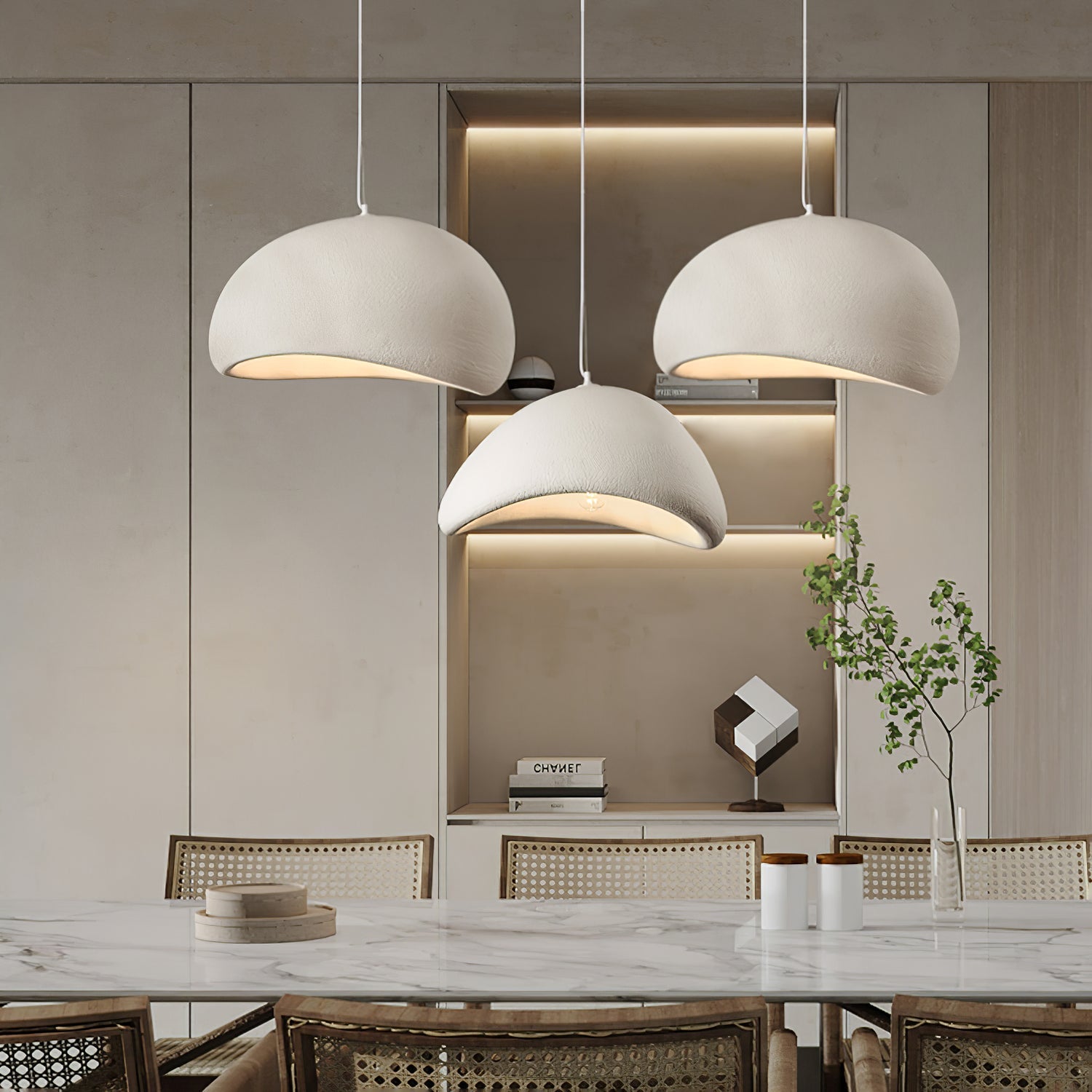 Textured Dome Pendant Ceiling Light