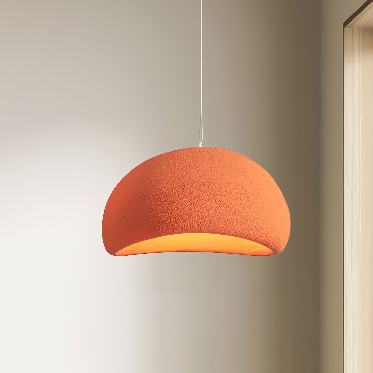 Textured Dome Pendant Ceiling Light