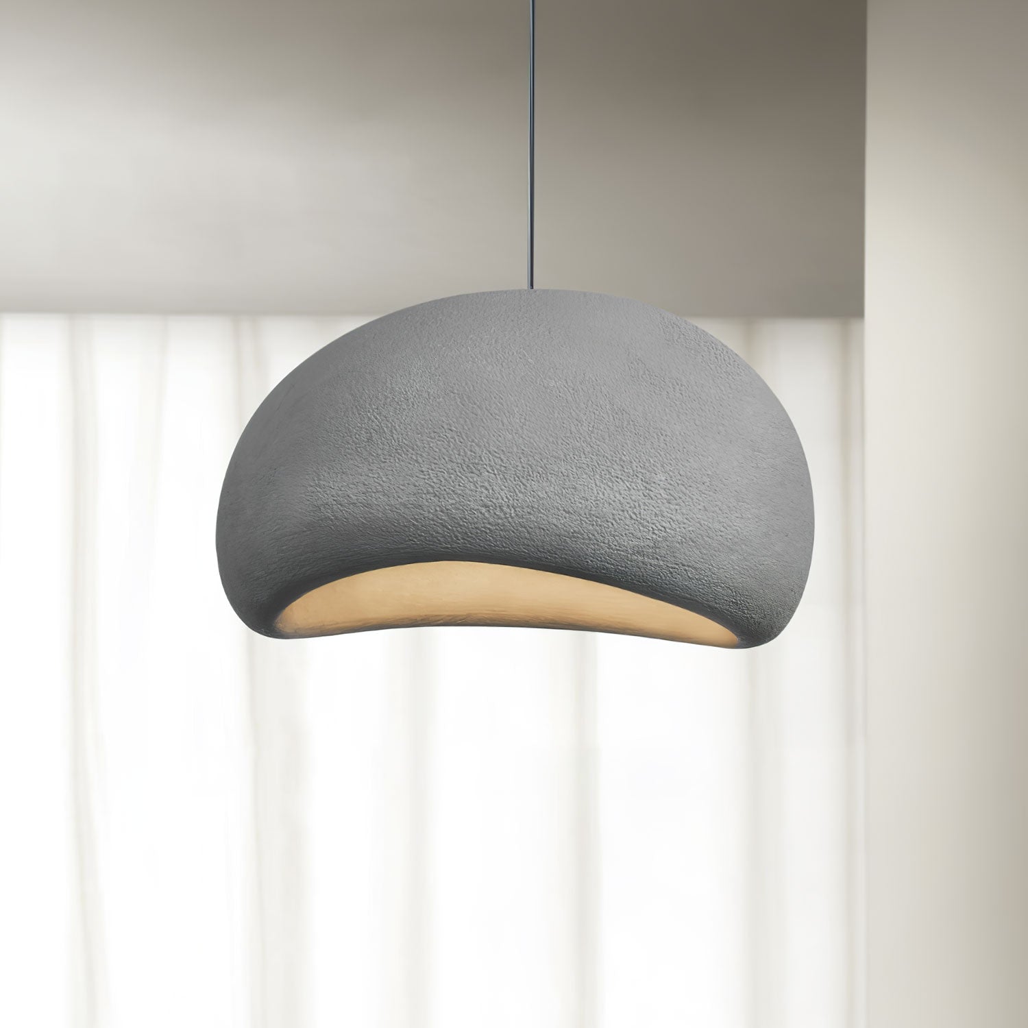 Textured Dome Pendant Ceiling Light
