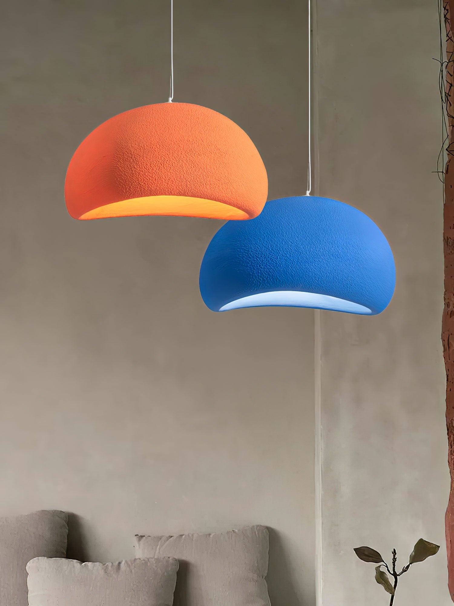 Textured Dome Pendant Ceiling Light