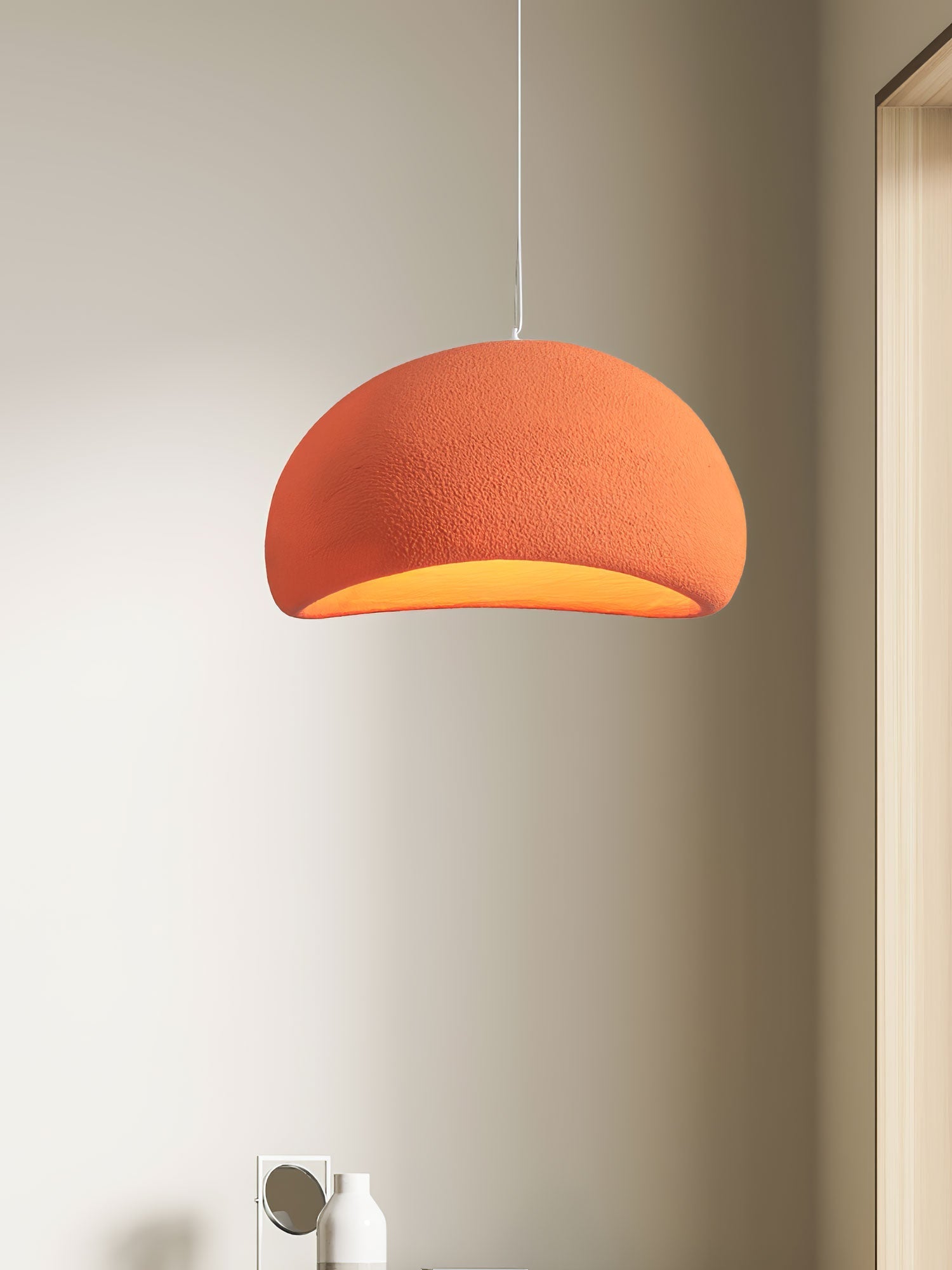 Textured Dome Pendant Ceiling Light