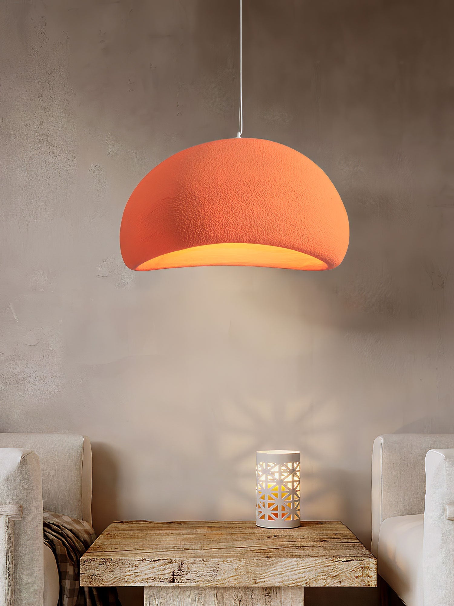 Textured Dome Pendant Ceiling Light