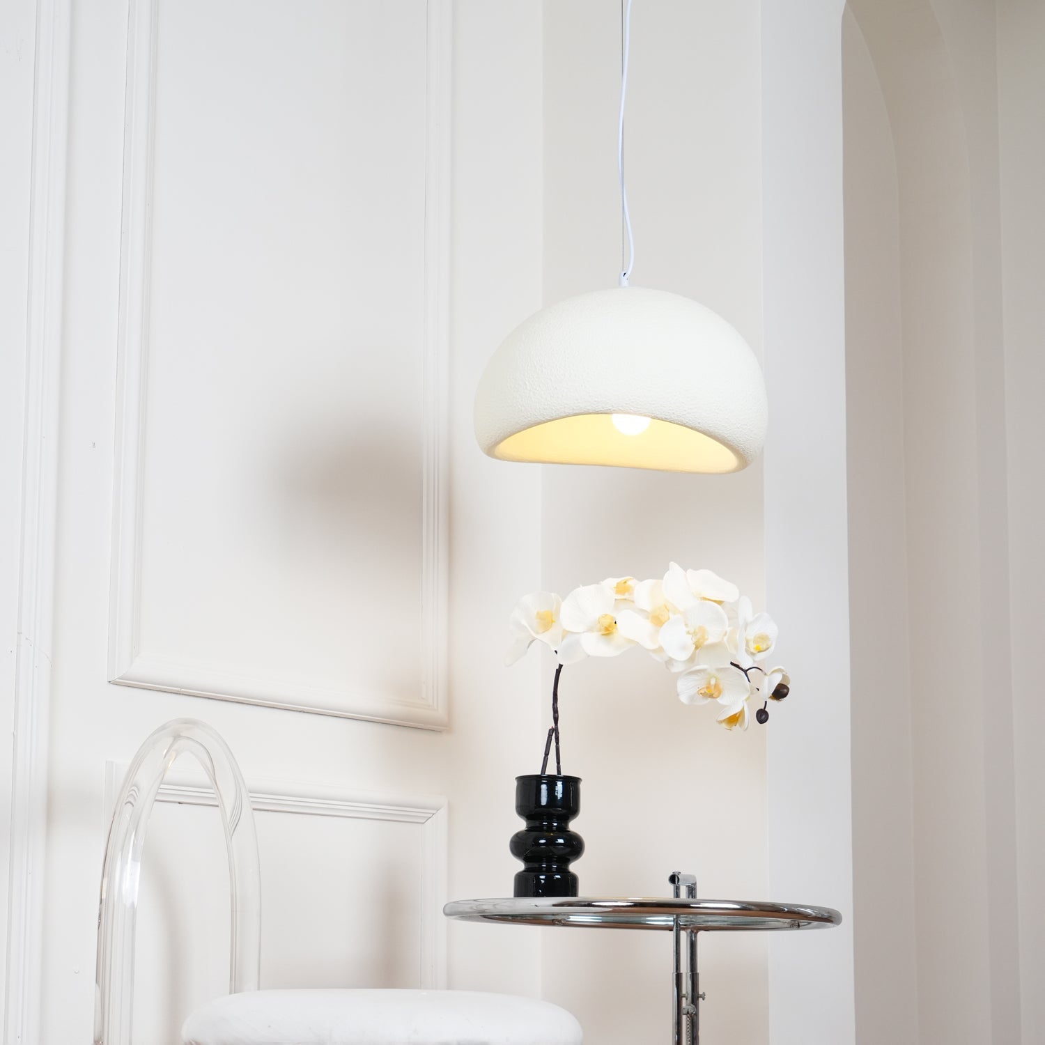 Textured Dome Pendant Ceiling Light