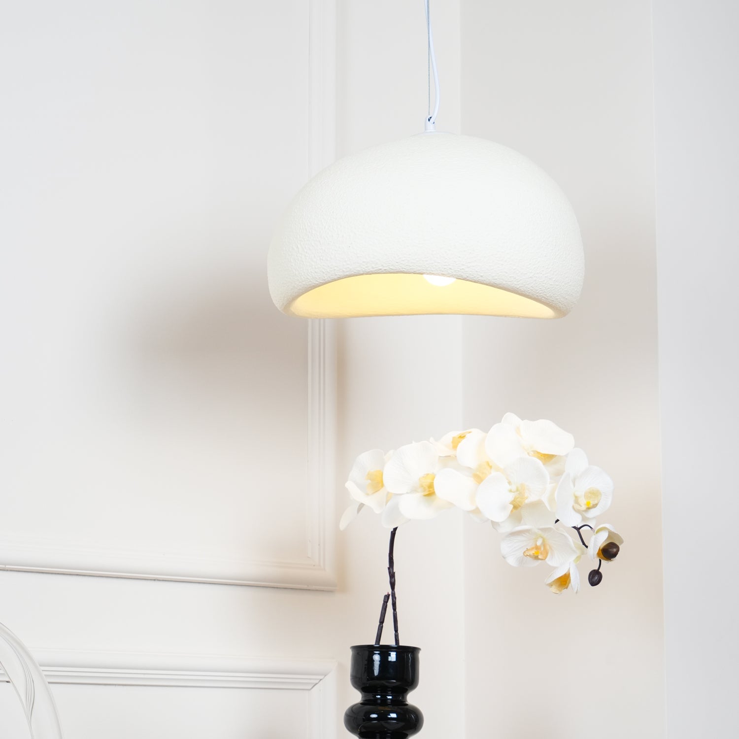 Textured Dome Pendant Ceiling Light