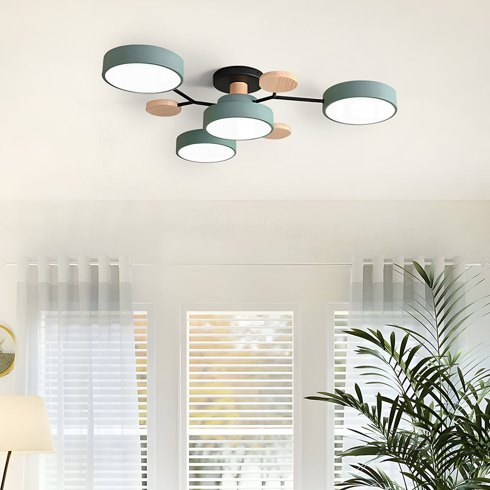 Flush Mount Ceiling Light Ring Design