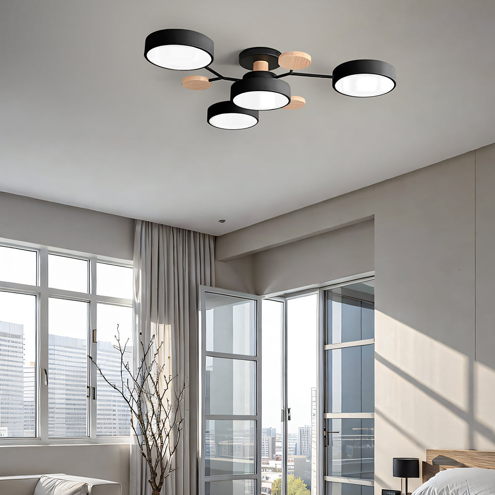 Flush Mount Ceiling Light Ring Design