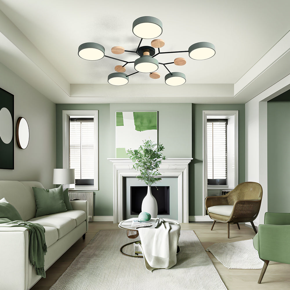 Flush Mount Ceiling Light Ring Design