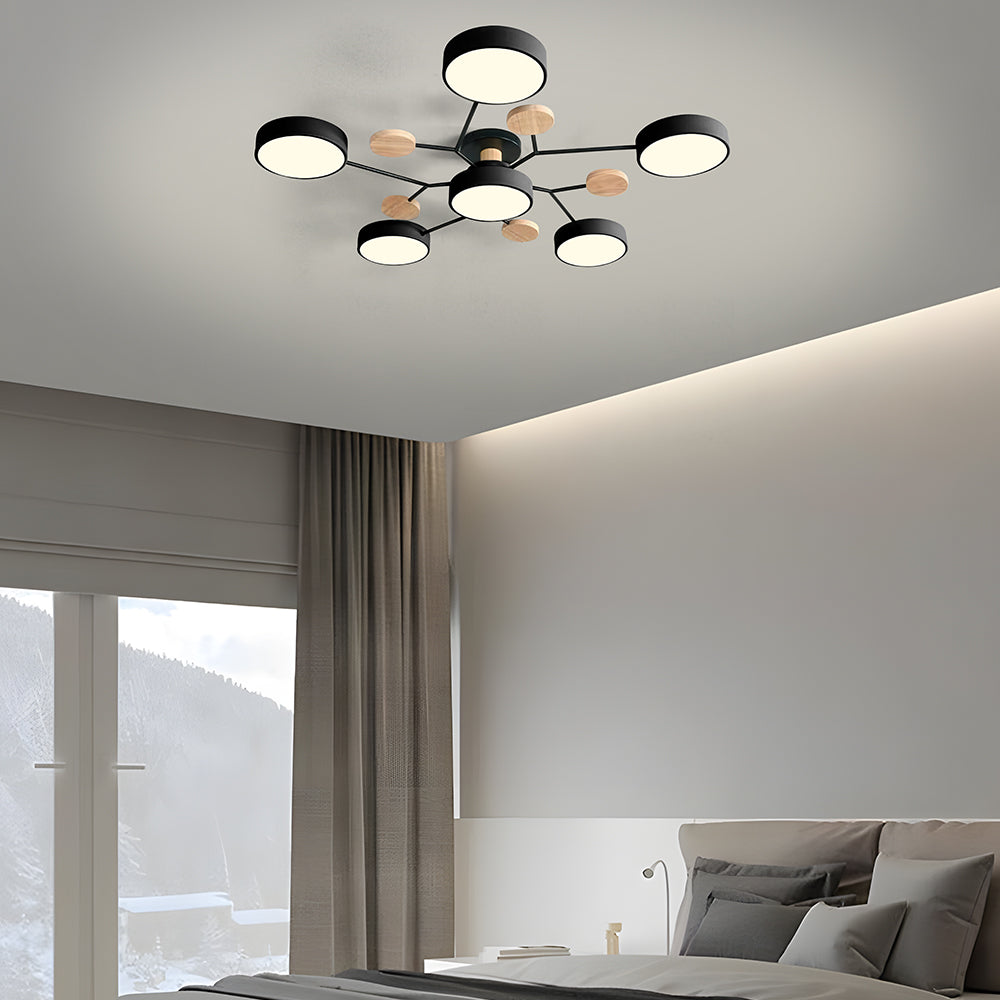 Flush Mount Ceiling Light Ring Design
