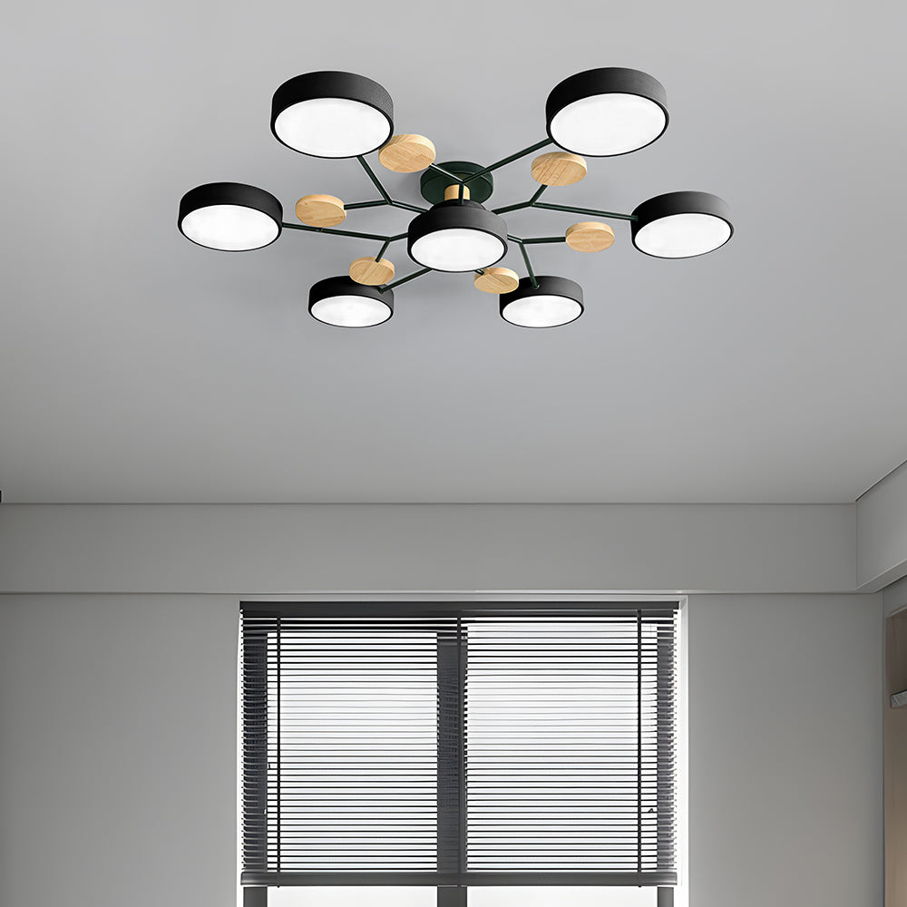 Flush Mount Ceiling Light Ring Design