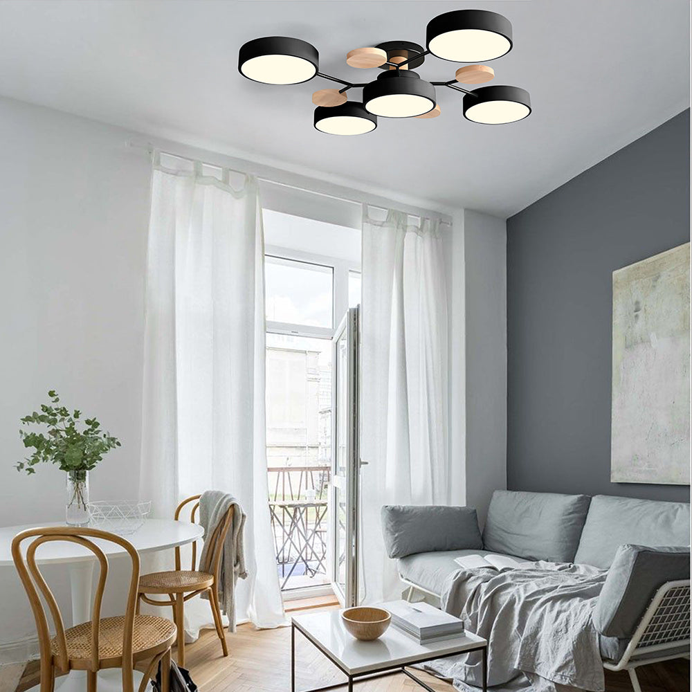 Flush Mount Ceiling Light Ring Design