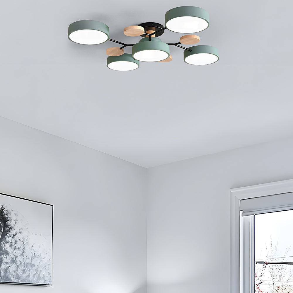 Flush Mount Ceiling Light Ring Design