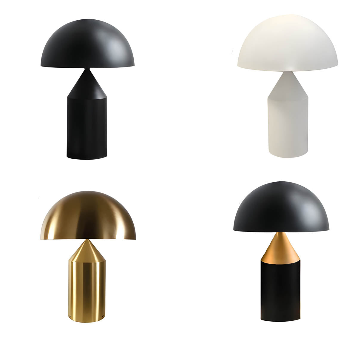 Rounded Dome Shade Table Lamp