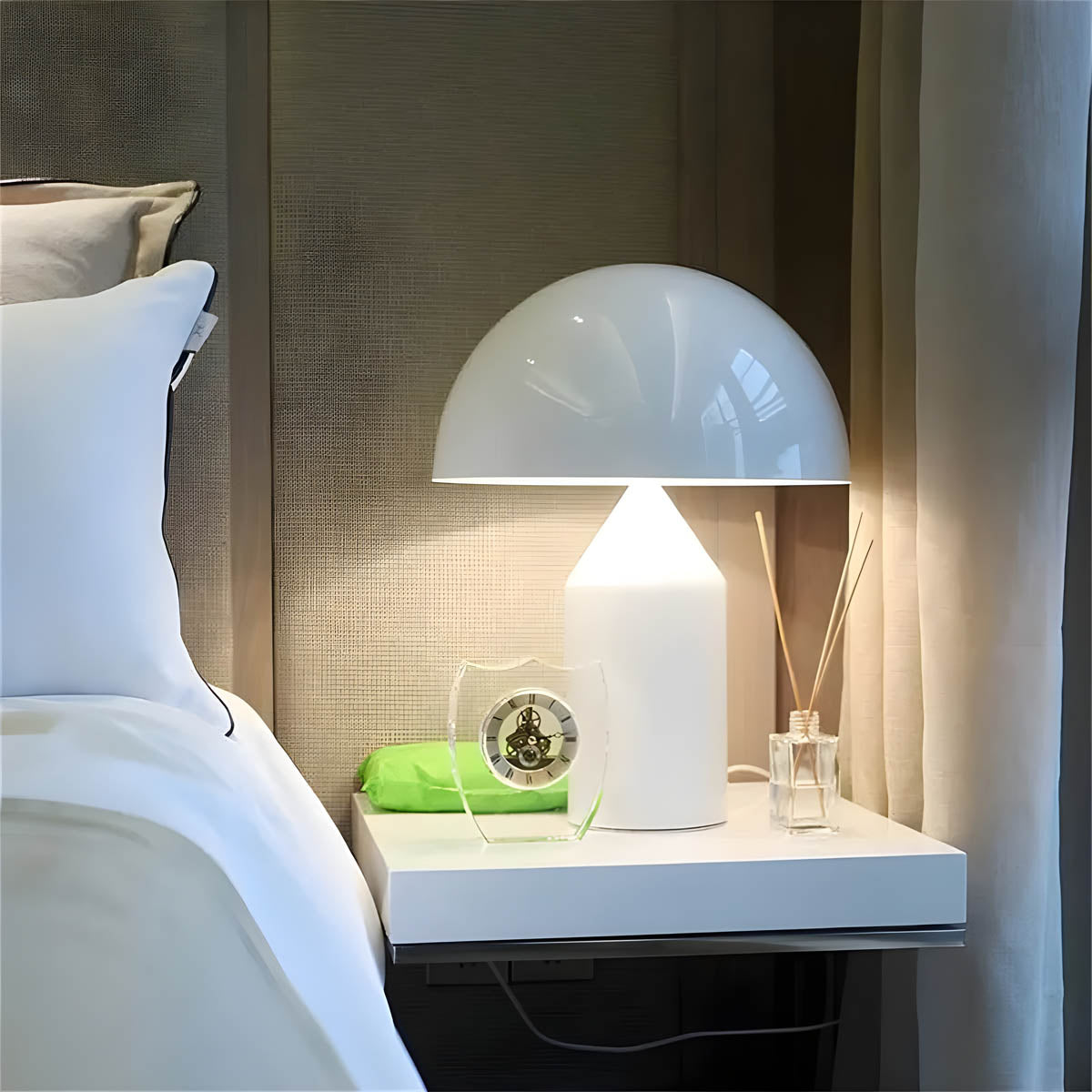 Rounded Dome Shade Table Lamp