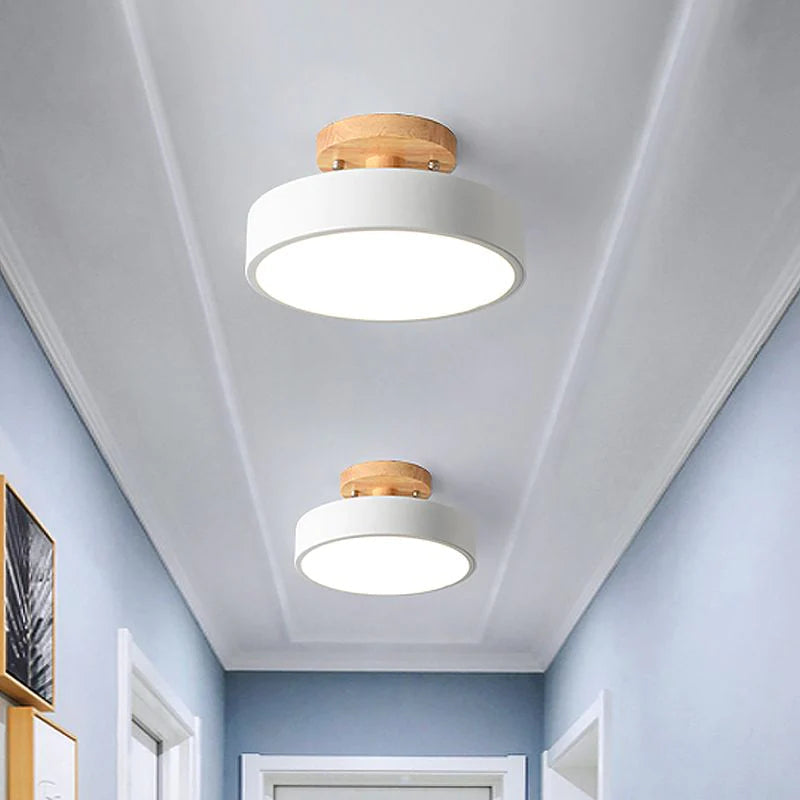 Circular Flush Mount Ceiling Light
